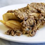 Vegan apple crisp