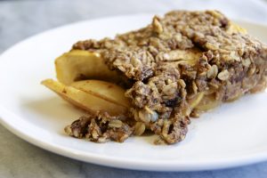 Vegan apple crisp