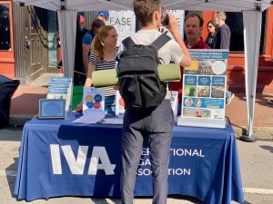 Tabling at MayFair 2019 in Harvard Square